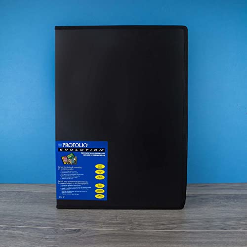 Itoya ProFolio Evolution 13x19 Black Photo Album Book with 48 Pages - Photo Album Art Portfolio Folder for Artwork - Picture Book Portfolio Binder - Presentation Binder Photo Book - Image 2