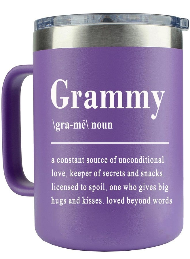 WECACYD Grammy Gifts - 14oz Grammy Coffee Mug - Grammy's Gift Ideas - Birthday, Mother Day Gift for Grammy's - Best Gift's From Granddaughter, Grandson for Birthday, Mothers Day, Christmas - Image 1