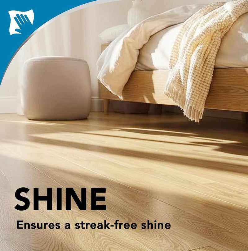 Weiman Hardwood Floor Cleaner 2-in-1 Clean & Shine 946ml Citrus Scent Streak-Free Residue-Free Wood Floor Cleaning Solution Safe Choice EPA Certified Multi Surface Hardwood Care - Image 5