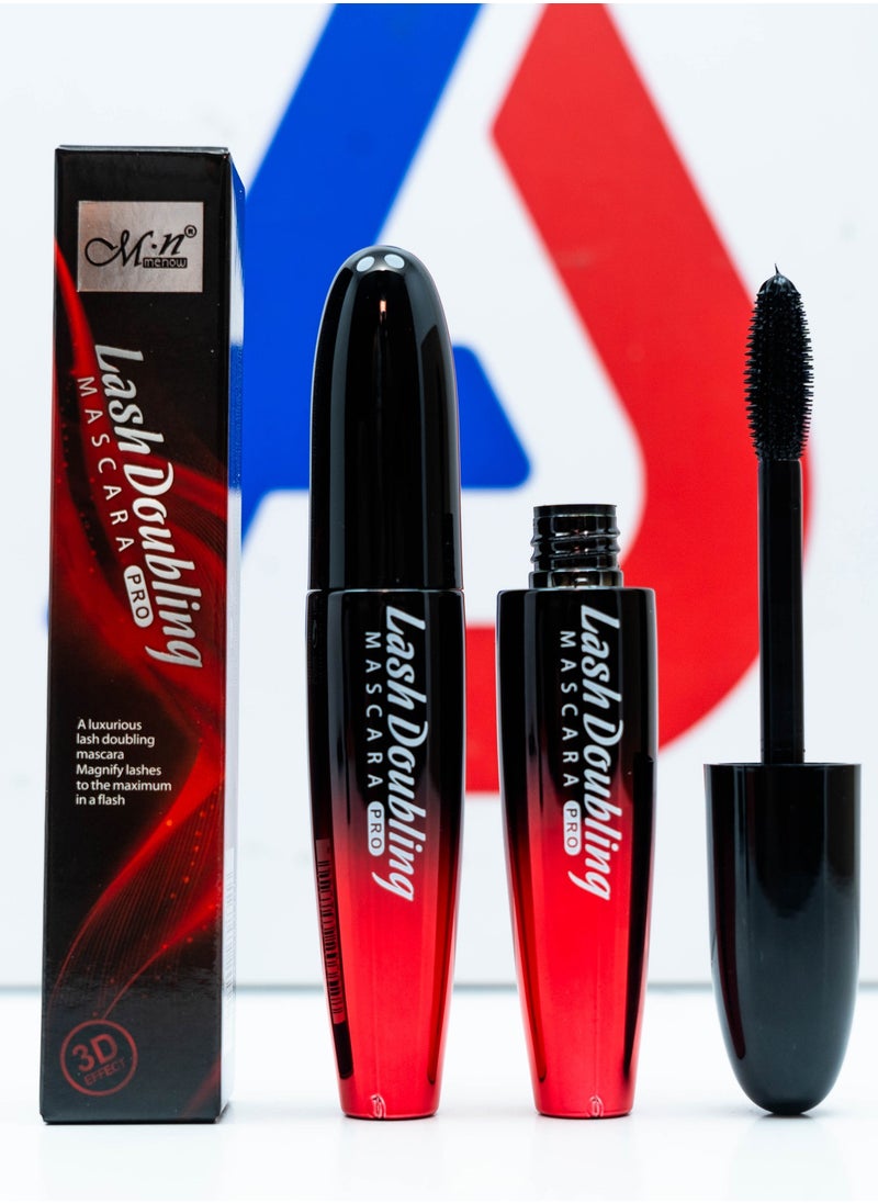 Menow New Lash Doubling Mascara Pro 3D effect 10ml - 01 Black  - Image 2