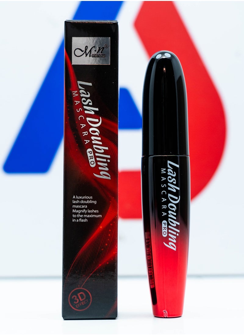 Menow New Lash Doubling Mascara Pro 3D effect 10ml - 01 Black  - Image 3