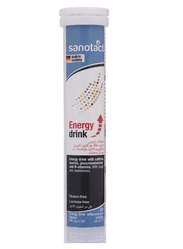 Sanotact Energy Drink 20 Effervescent Tablets