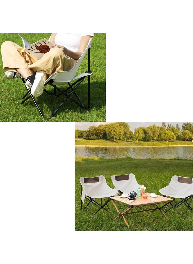 General Ultralight Folding Camping Moon Chair - Durable 600D Oxford Fabric  - Image 3
