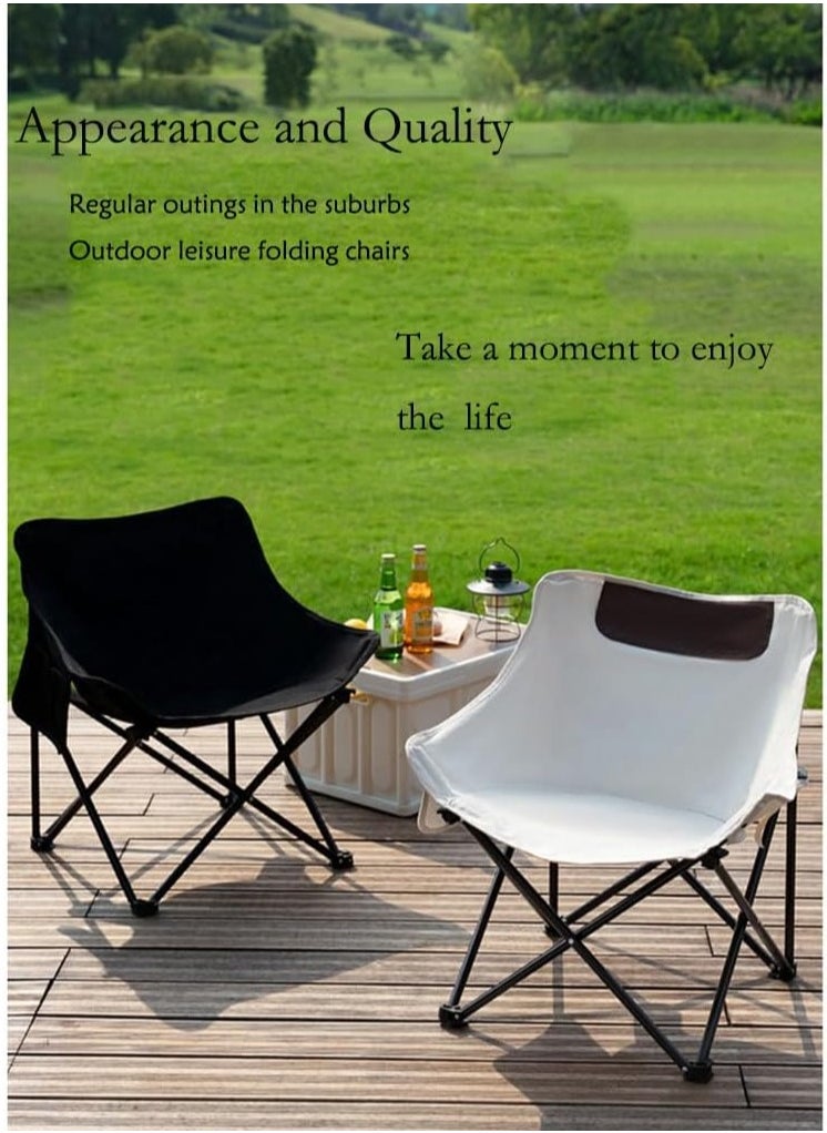 General Ultralight Folding Camping Moon Chair - Durable 600D Oxford Fabric  - Image 2