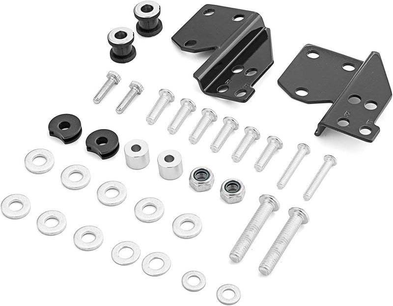 WeiSen Front & Rear Docking Hardware Kit for Harley Touring Models 1997-2008 - Image 3