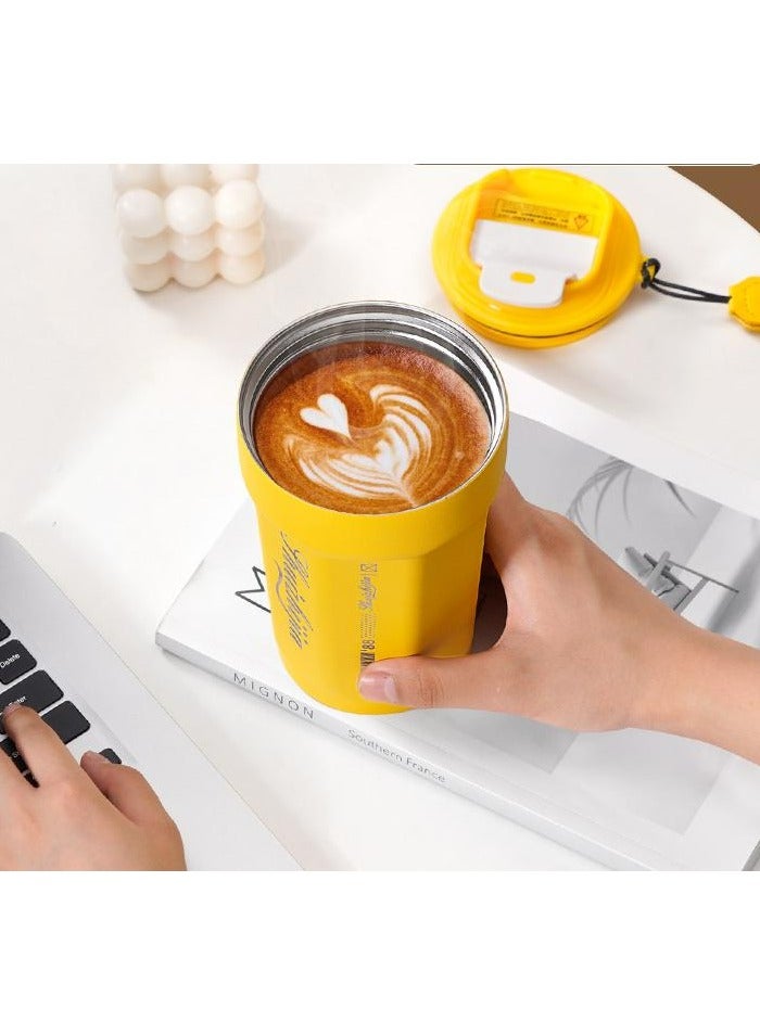 Panda Coffee cup，Food grade 316 stainless steel coffee cup, light and easy to hold, 480ml, 12-hour temperature control and cold preservation - Image 2