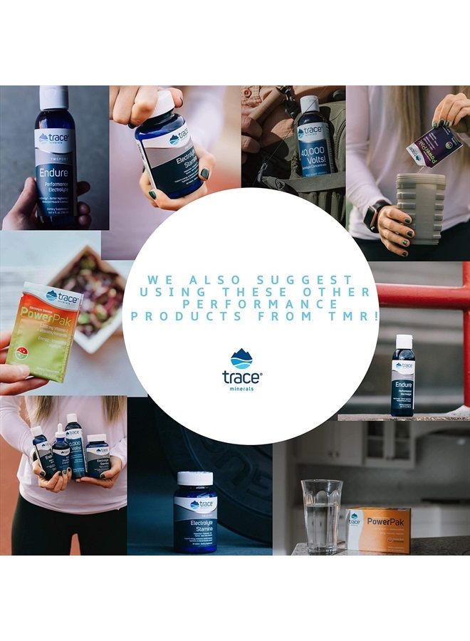 Trace Minerals 40,000 Volts Liquid Electrolyte Concentrace Drops | Support Hydration | Leg and Muscle Cramp Support | Ionic Trace Minerals, Magnesium, Potassium | 48 Serving Bottle (Pack of 1) - Image 5