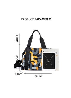 Nylon Tote Bag With Letter Large Capacity For Shoulder Bag Handbag Crossbody Travel Bag Travel Duffel Bag - pzsku/Z74DFC2E95B86927AD423Z/45/_/1684910599/dea09a44-29d2-41b7-88b7-12ac17a1b8c7