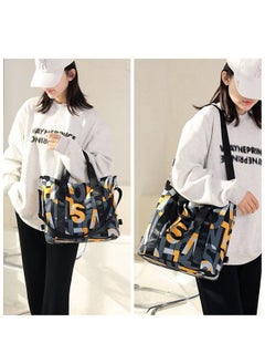 Nylon Tote Bag With Letter Large Capacity For Shoulder Bag Handbag Crossbody Travel Bag Travel Duffel Bag - pzsku/Z74DFC2E95B86927AD423Z/45/_/1684910604/c71f17a1-5f67-468b-99e3-4066a8bb1b60