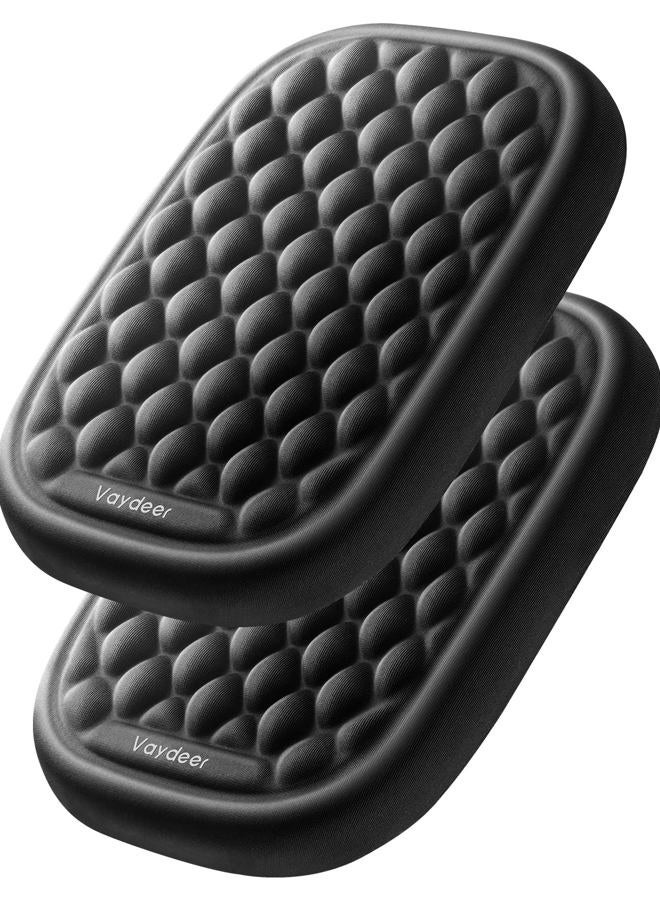 Vaydeer Ergonomic Wrist Rest Pad, 2 Pcs Armrest Pad Elbow Rest Padded, Relieve Elbow Pain Computer Arm Rest Wrist Support Cushion Mouse Pad for Desk Office Gaming - Image 1