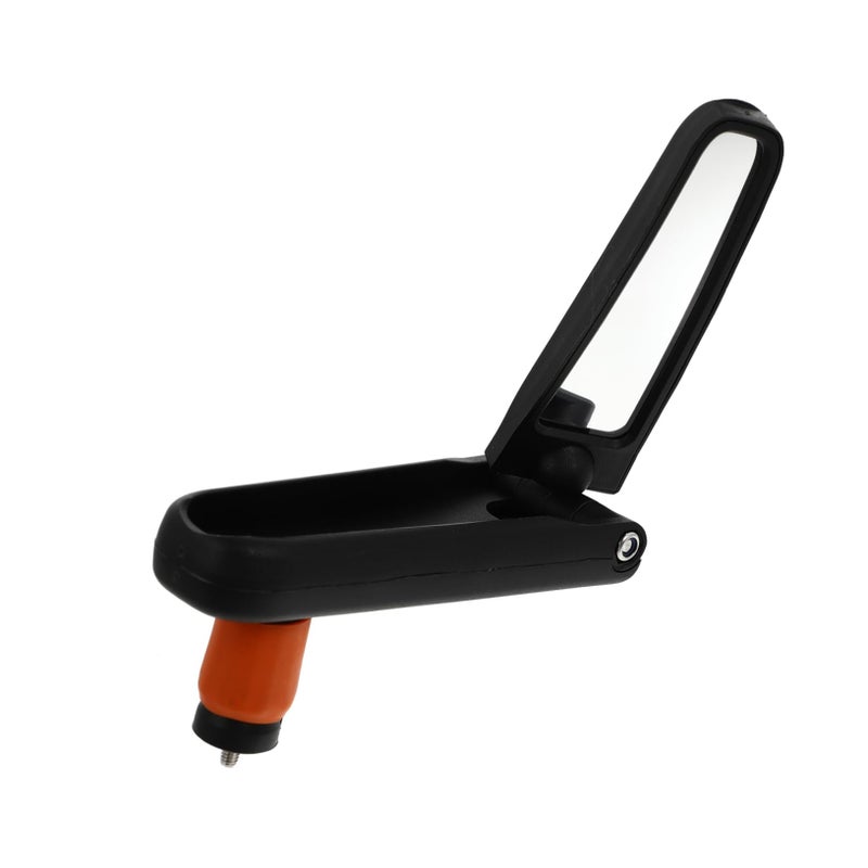 Black Bicycle Rearview Mirror Handlebar Mounted for Mountain Road and Leisure Bikes Durable Scratch Resistant Easy to Install - Image 2