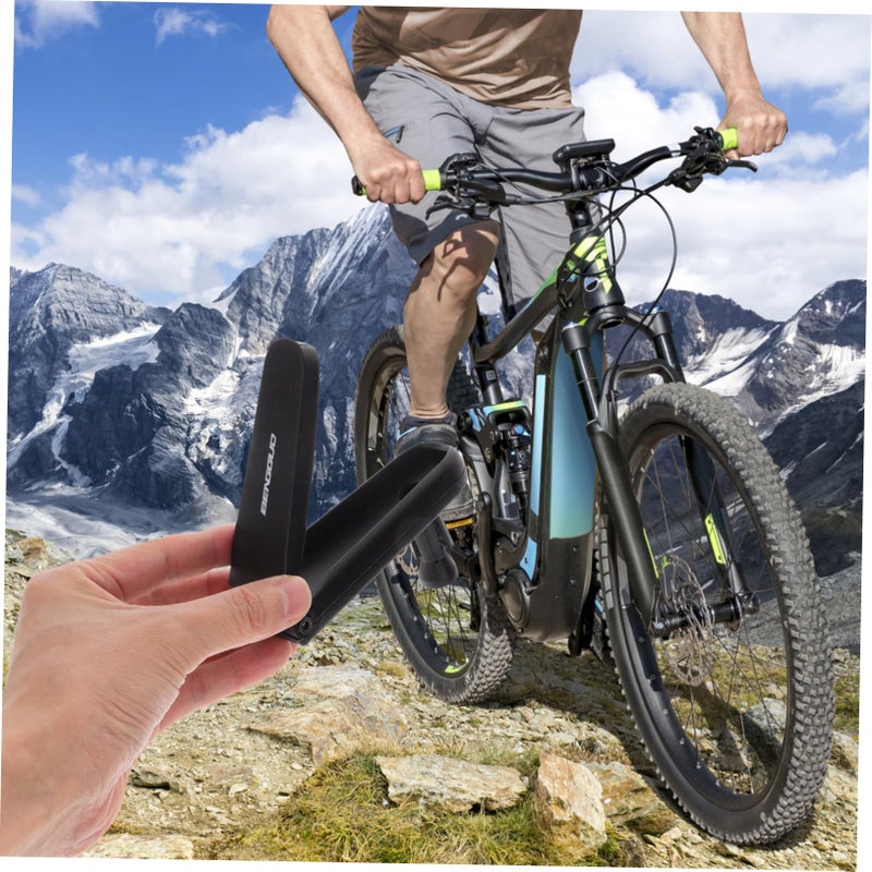 Black Bicycle Rearview Mirror Handlebar Mounted for Mountain Road and Leisure Bikes Durable Scratch Resistant Easy to Install - Image 5