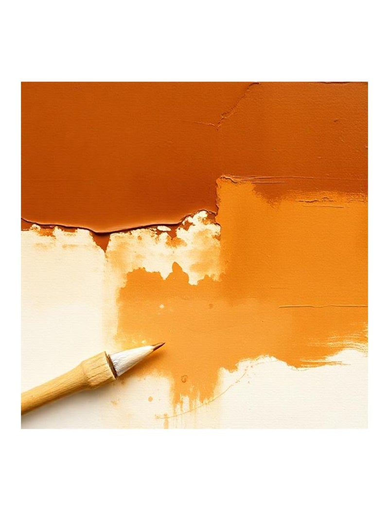 FABER-CASTELL طلاء تمبرا جاهز للخلط قابل للغسل سوبر 1 قطعة 500 مل بني - Image 3