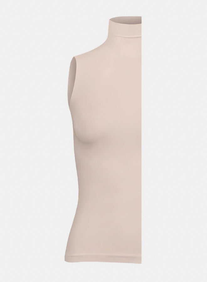 Silvy Lycra Diana Sleeveless High Neck Top For Women - Image 2