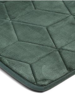 Status Contract Anti Slip Mat for Bathroom Floor | Memory Foam Bathroom Mats | Bathroom Mat Water Absorbing | Bathroom Anti Skid Mats for Bathing Area & Shower, Green, 38 X 58 Cm  - Image 5