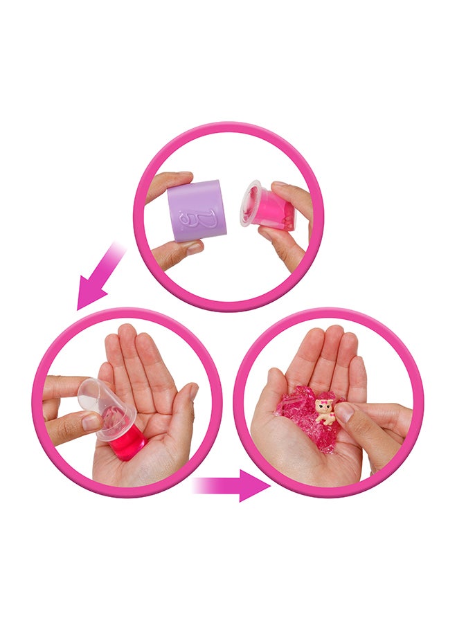 Barbie Party Unboxed Doll & Accessories, Glam Party Series With 10 Surprises Including Color-Change, Pink Sparkle Doll - Image 2