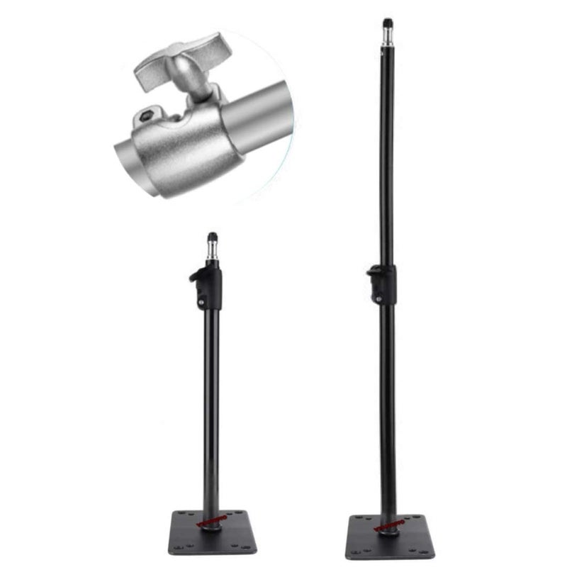 MVPRO Video/Still Photography Studio Wall Ceiling Mount Arm Stand Boom Overhead with 1/4" Thread for Camera Photo Studio Video Strobe Light, Flash, Ring Light - Image 3