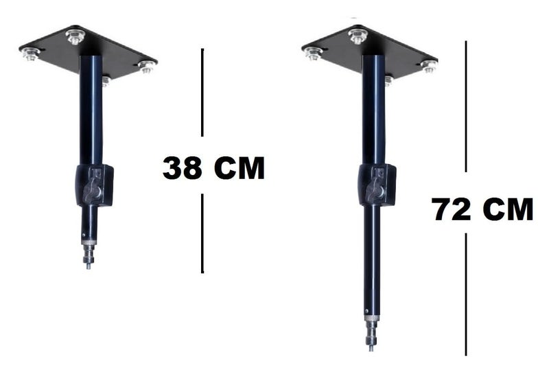 MVPRO Video/Still Photography Studio Wall Ceiling Mount Arm Stand Boom Overhead with 1/4" Thread for Camera Photo Studio Video Strobe Light, Flash, Ring Light - Image 1