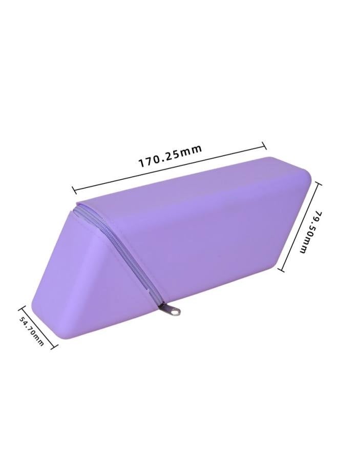 Pencil Case – Exquisite and cute tiered pencil case for girls; suitable for children, boys, girls, and adults – Purple. - Image 5