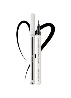 FOCALLURE Sadness Proof Precision Eyeliner,Sweatproof Eyeliner Pencil,Quick Drying,Smudge-proof,Long Lasting,Won't Slip Octagonal Grip,Ultra Fine Brush,BL01 OBSIDIAN