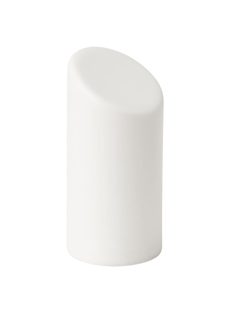 AS SEEN ON TV LED block candle white in outdoor 16 cm 