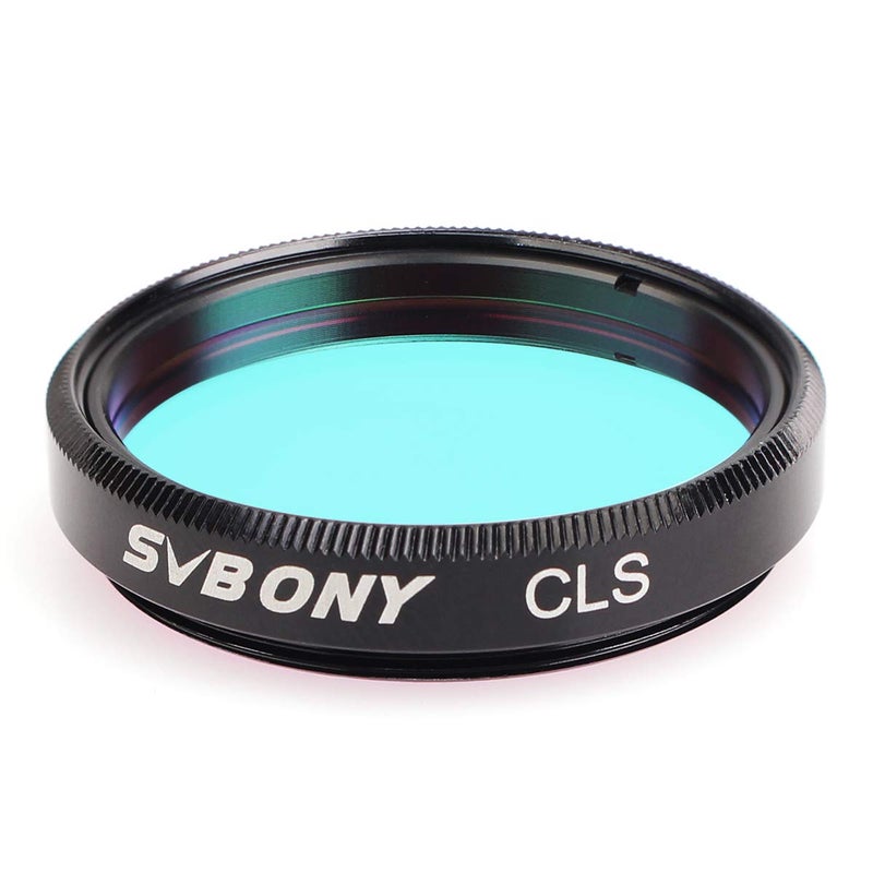 SVBONY Telescope Filter, 1.25" CLS Broadband Filter Suitable for Deep Sky Visual Astronomical Photography, Reduce City Light Pollution - Image 1