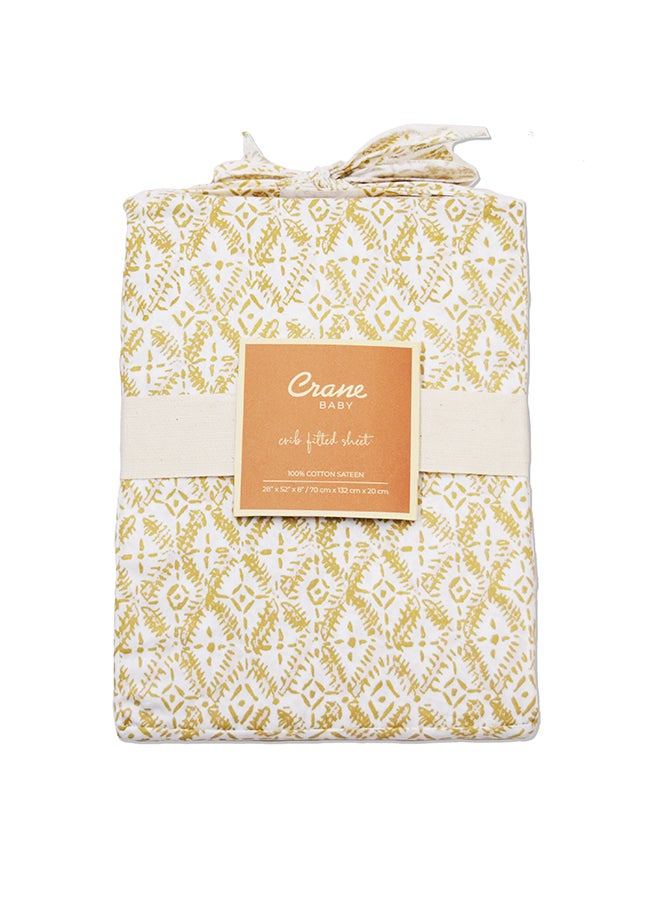 Crane BABY - Babykendi Crib Sheet (Diamond) - Image 1