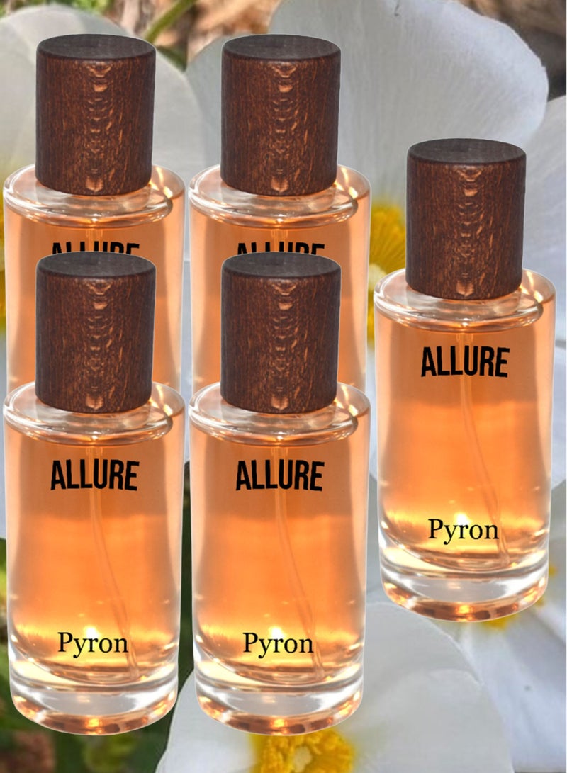 PYRON 5 Pieces Allure Perfume 50 ml EDP