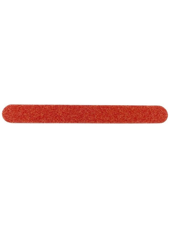 Soft Touch Nail File Extra Coarse 80 Grit Durable Red Mylar For Acrylic Nails 7 Inch 25 Piece  - Image 3