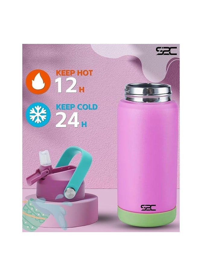 S2C 550ml Leakproof Stainless Steel Water Bottle for Kids With Straw & Handle|Toddler water bottle|Kids Water Bottle For School Boys Girls|Easy to Carry|BPA Free,Baby water bottle - pzsku/Z74E090D217A887EF927FZ/45/_/1731044464/e514dc30-f32f-432f-8b24-af567548512c