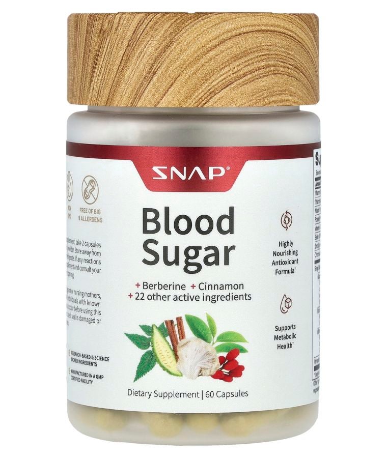 SNAP SUPPLEMENTS Blood Sugar 60 Capsules