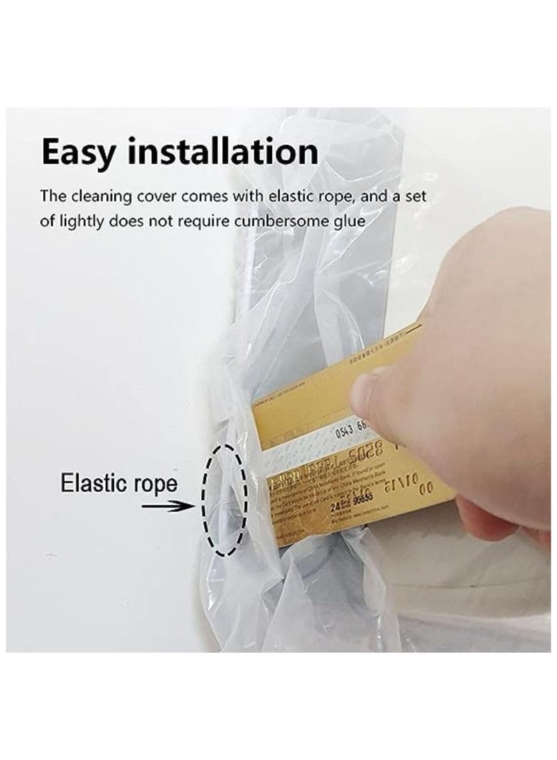 Waterproof AC Cleaning Cover Dust and Wash Protector for Wall Mounted Air Conditioners with Water Pipe and Split System Cleaning Tools (1-1.5HP Small size) - Image 5