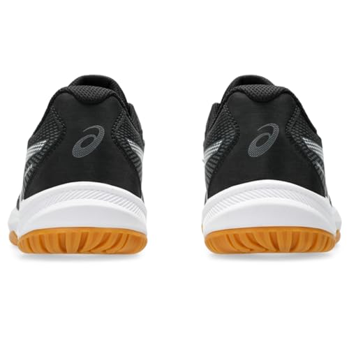 asics أحذية الكرة الطائرة النسائية ASICS Upcourt 6، 8، أسود/أبيض - Image 5