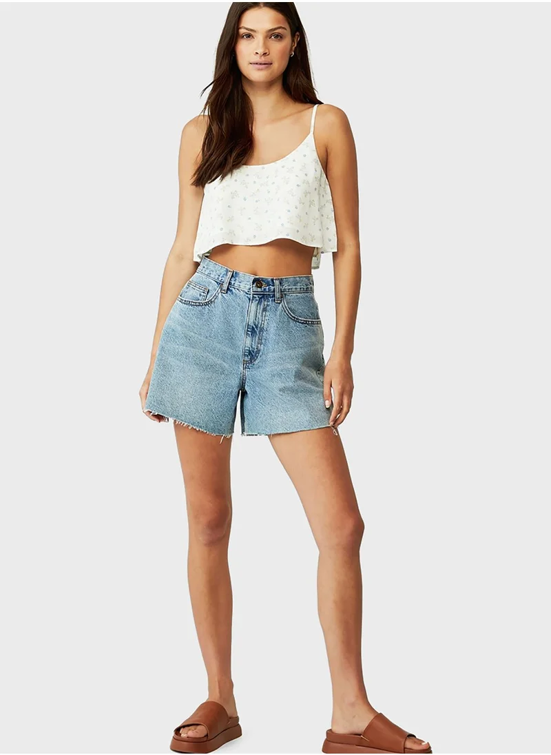 Cotton On Scoop Neck Strappy Cami Top