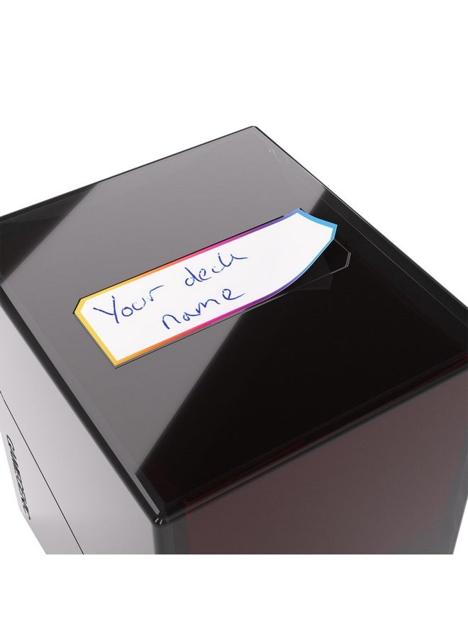 Gamegenic Gamegenic Bastion 100+ XL Deck Box - Compact, Secure, and Perfectly Organized for Your Trading Cards! Safely Protects 100+ Double-Sleeved Cards, Black Color, Made  - Image 5