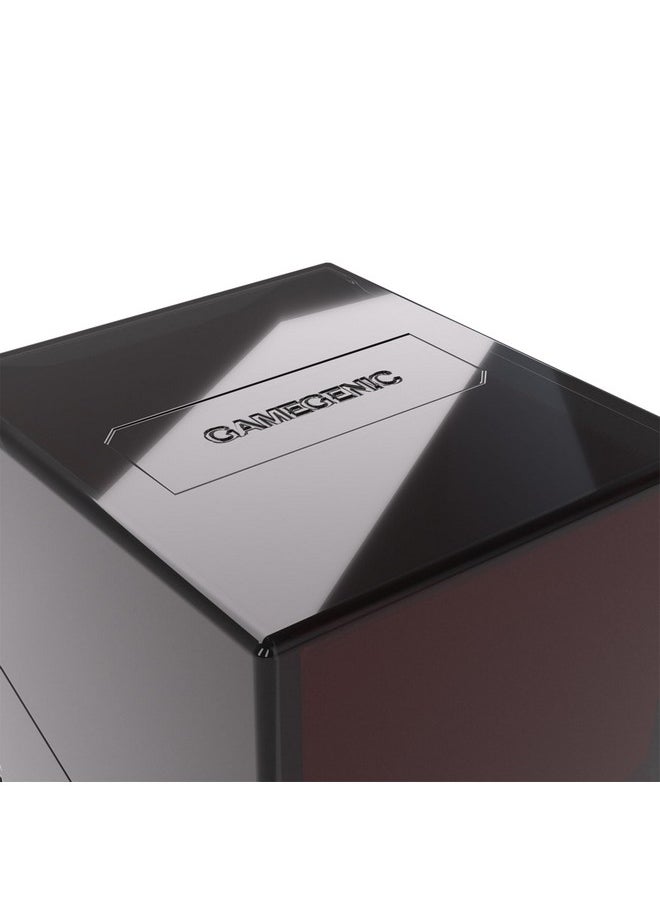 Gamegenic Gamegenic Bastion 100+ XL Deck Box - Compact, Secure, and Perfectly Organized for Your Trading Cards! Safely Protects 100+ Double-Sleeved Cards, Black Color, Made  - Image 4