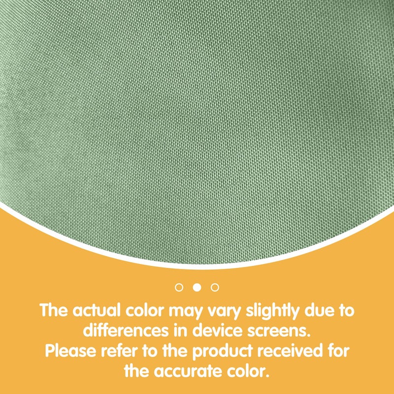 BRILLMAX 6 Pack Sage Green Round Tablecloths 120 Inch for 60â€ Tables - 150 GSM Polyester Fabric, Floor Length Drop, Water, Stain & Wrinkle Resistant Cloth Cover for Wedding Reception Banquet Dining - Image 5