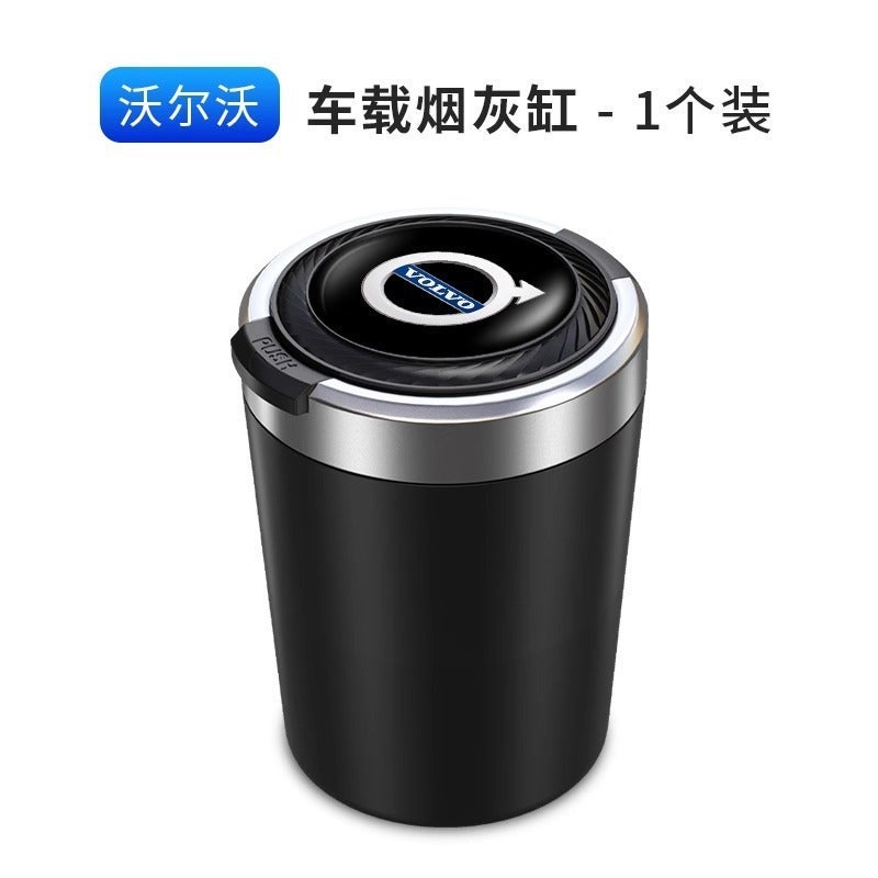 Car Ashtray with Lid - Creative, Trendy, and Multifunctional Auto Accessory - Image 1