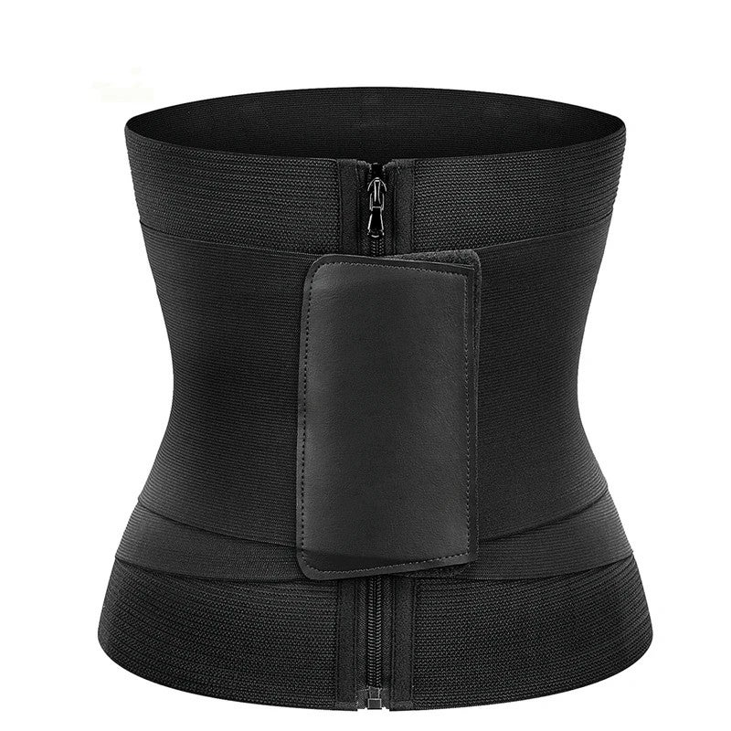 Bluejw Women's Waist Trimmer Trainer Belt - Tummy Control Thigh Slimmer - Fat Burning Workout Belly Band - Waist Cincher Shaper Girdle - Image 2
