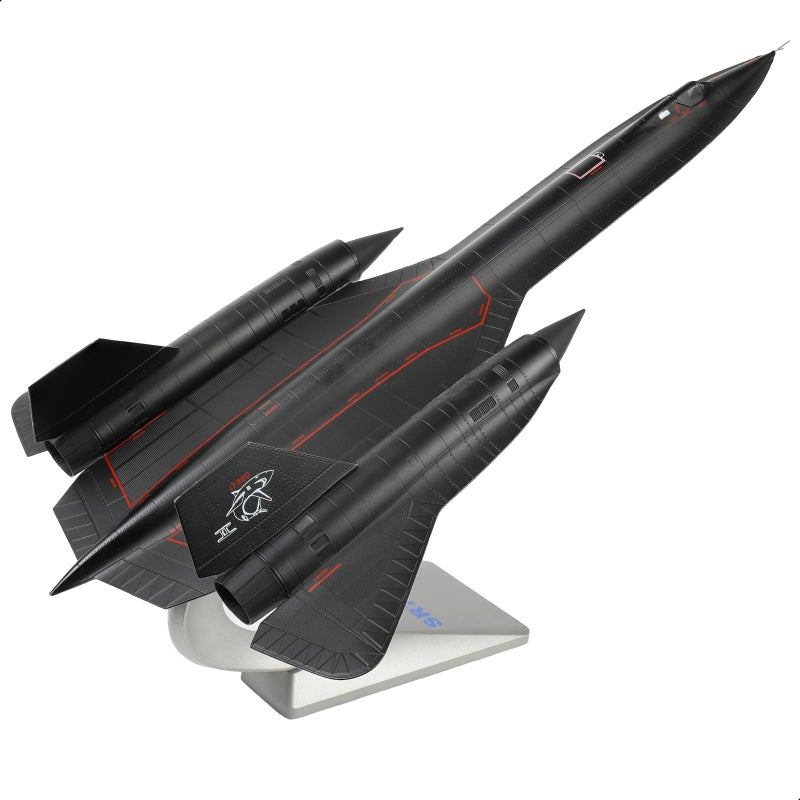 NUOTIE 1/72 Scale SR-71a Blackbird Metal Model High-Altitude Reconnaissance Aircraft Military Diecast Plane Model for Collection or Gift - Image 1
