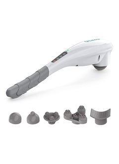 RENPHO Rechargeable Hand Held Deep Tissue Massager- Cordless Electric Percussion Full Body Massage With Portable Design - White  - Image 1
