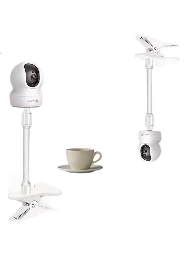 Win Potential Yingqian Universal Clamp Mount For Xiaomi Camera, No Drilling Required, Compatible With 2/3/3 Pro, Cloud Platform/C300/C500/C700/720P Monitor, Suitable For Cabinet, Baby Crib Side Mounting, Hanging - Image 1