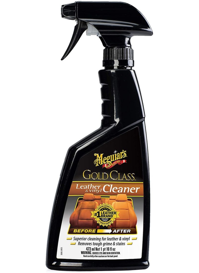 Meguiars Gold Class Rich Leather and Vinyl Cleaner  - Image 1
