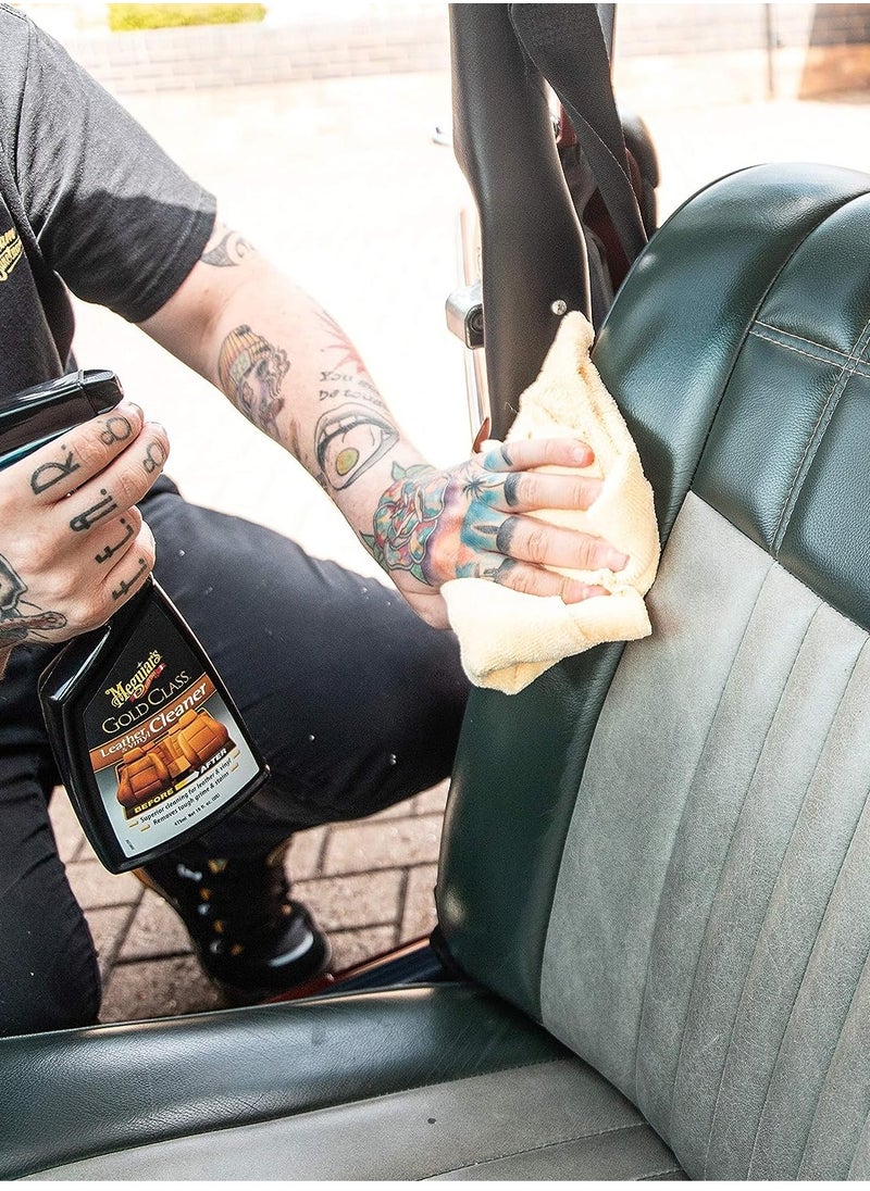 Meguiars Gold Class Rich Leather and Vinyl Cleaner  - Image 3