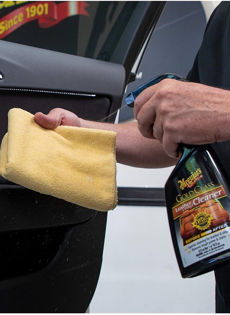 Meguiars Gold Class Rich Leather and Vinyl Cleaner  - Image 4