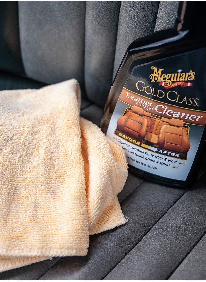 Meguiars Gold Class Rich Leather and Vinyl Cleaner  - Image 5