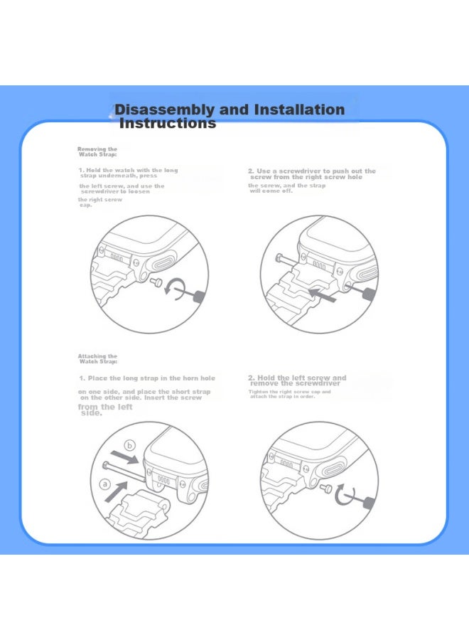 Ten Flashes Shan Xiaotiancai Watch Strap Q1r/z8/z7/z6/z5pro/z5/z3/y01a/y03/y05/z1s/q1a/phone Watch Strap Accessory, Blue - Image 2