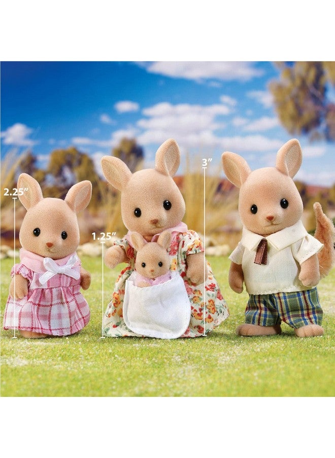 كاليكو كريتيرز مخلوقات كاليكو، عائلة الكنغر هوبر، الدمى، شخصيات بيت الدمية، ألعاب قابلة للتجميع - Image 2