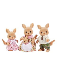 Calico Critters Calico Critters, Hopper Kangaroo Family, Dolls, Dollhouse Figures, Collectible Toys  - Image 1