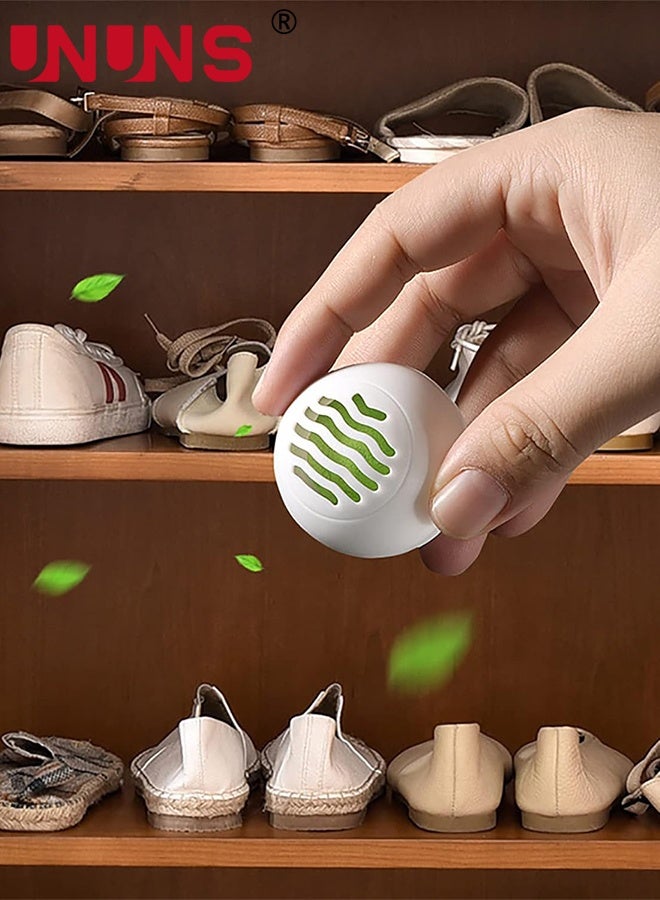 UNUNS Air Freshener Tablets,30pcs Deodorizer Balls,Solid Air Cleaning,Shoes Ball Odor Eliminator,Refreshing Car Air Freshener Ball for Closet Locker Luggage Cabinet - Image 2